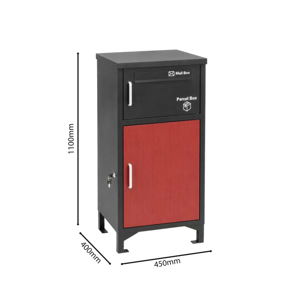 MH022-Outdoor Steel Parcel Delivery Box