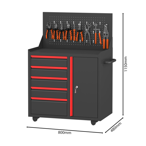 MH041 Mobile Tool Cart