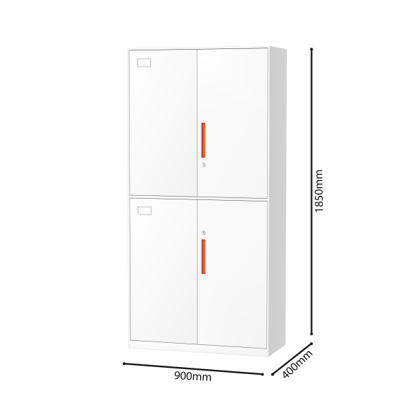 MH049 4-Door Steel Storage Cabinet