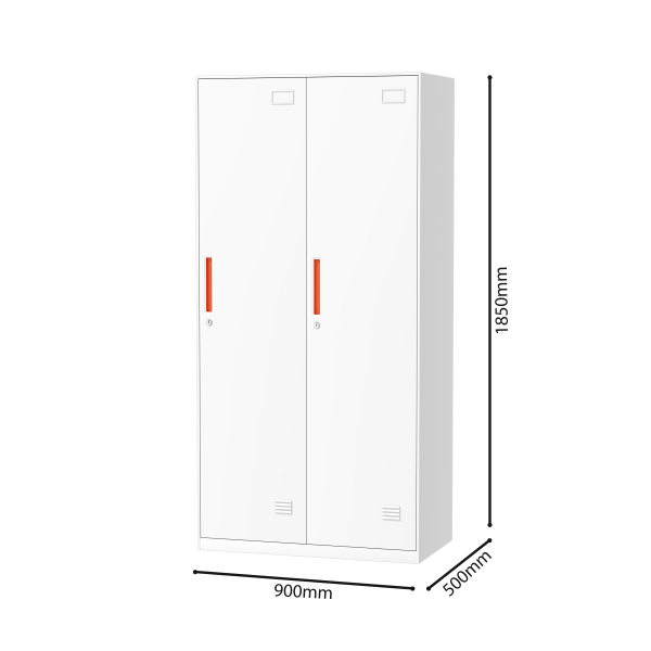 MH050 2-Door Steel Locker