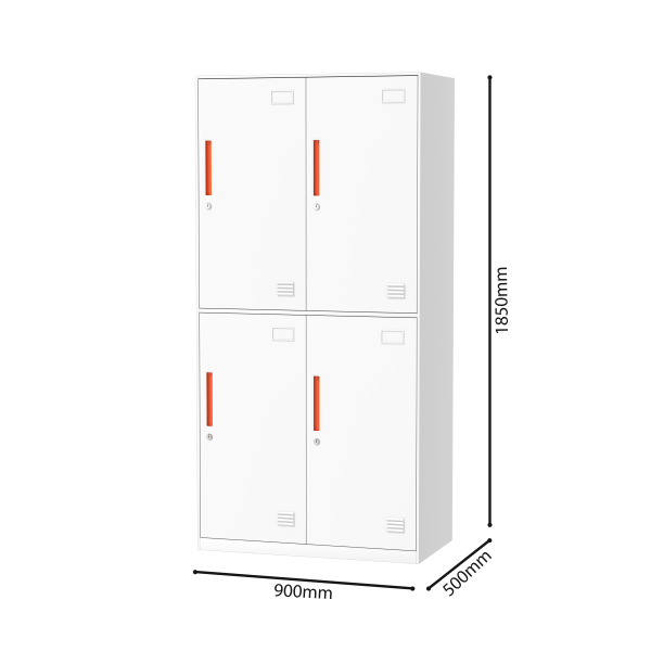 MH052 4-Door Steel Locker